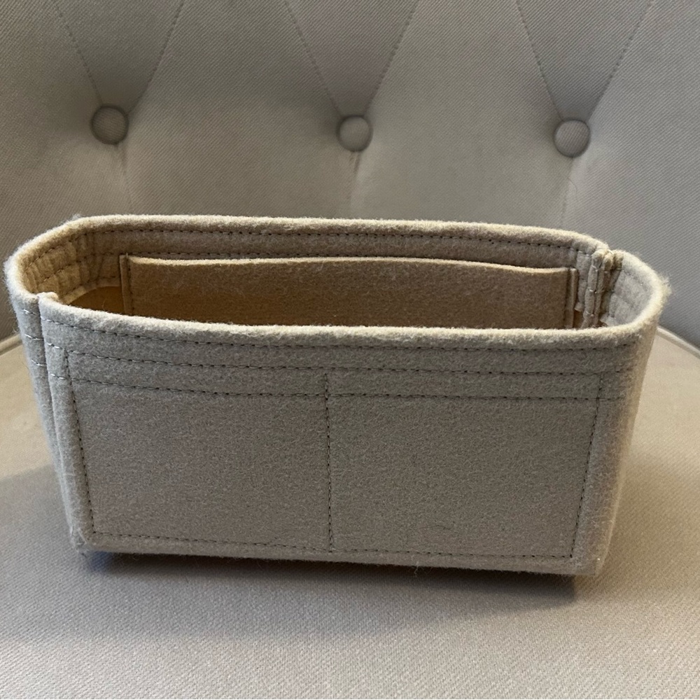 Beige Organizer for Gucci Disco Bag